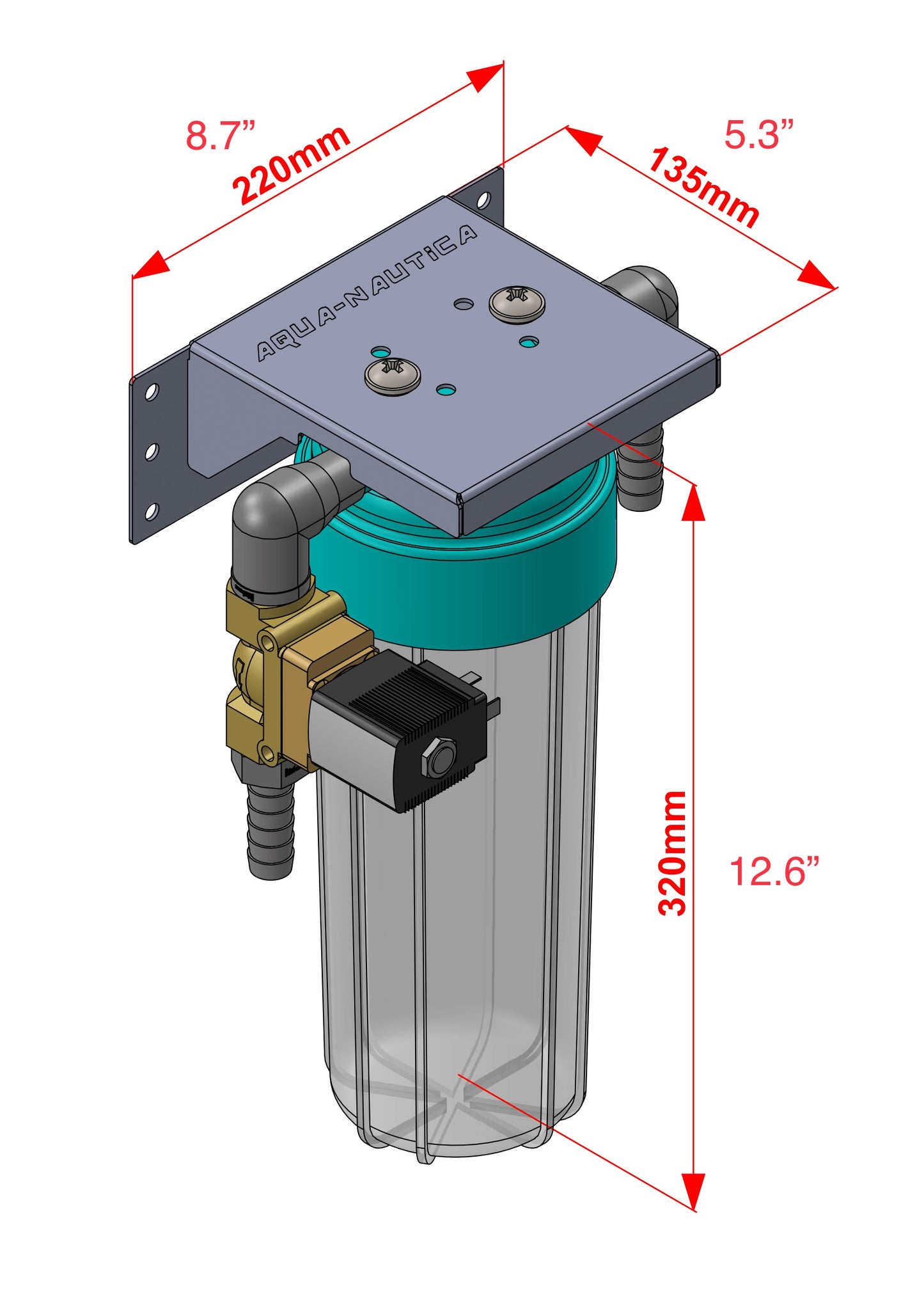 Aqua Nautica Water Maker AN-100 (35amps/26.4 Gallons per Hour)